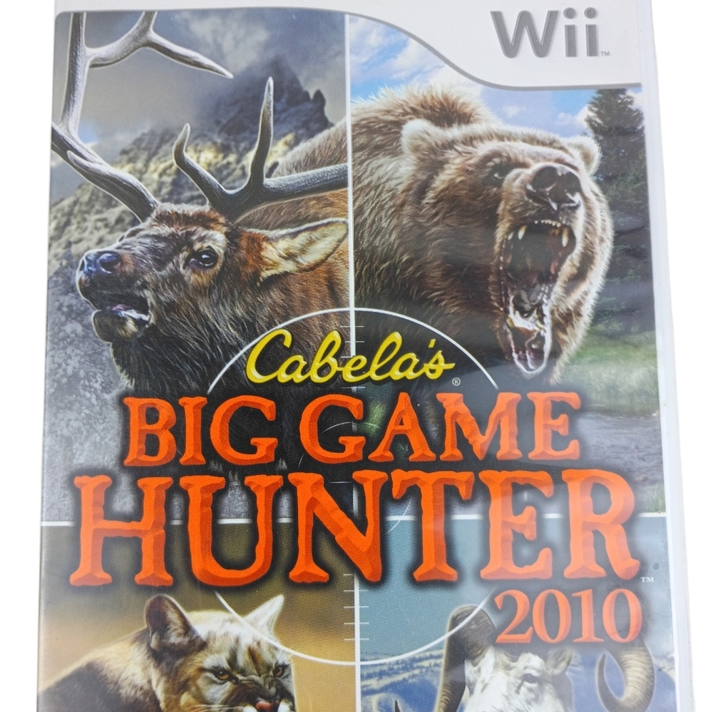 Cabela's Big Game Hunter 2010 (Nintendo Wii)(COMPLETE)(TESTED)
